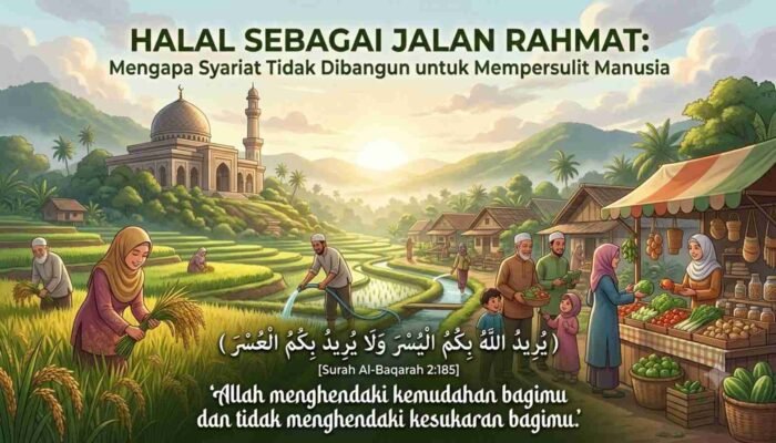 Halal sebagai Jalan Rahmat: Mengapa Syariat Tidak Dibangun untuk Mempersulit Manusia