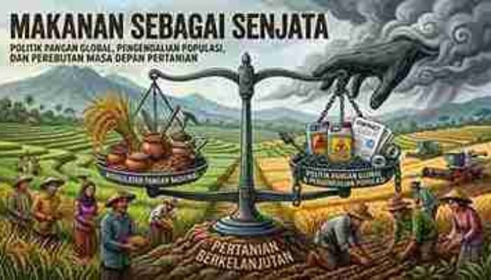 Makanan sebagai Senjata: Politik Pangan Global, Pengendalian Populasi, dan Perebutan Masa Depan Pertanian
