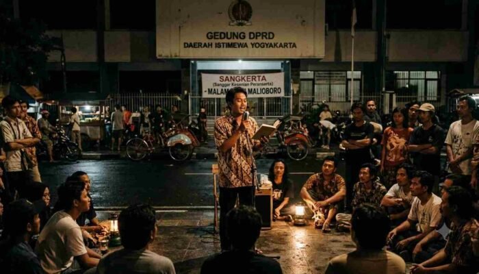 Malam yang Menghidupkan Sangkerta: Kisah Ahmad Mukhlis di Malioboro