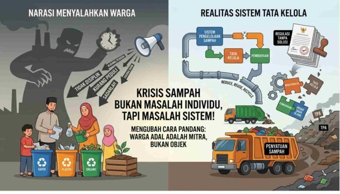 Mengapa Pemerintah Selalu Menyalahkan Warga soal Sampah?