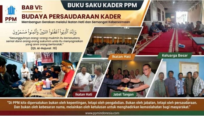 Buku Saku Kader PPM: Budaya Persaudaraan Kader