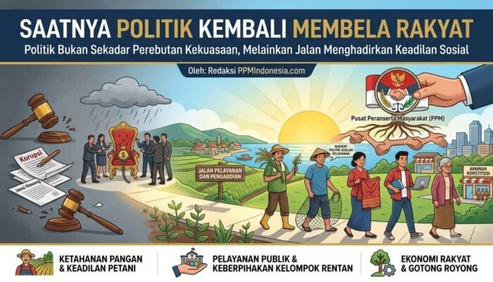 Saatnya Politik Kembali Membela Rakyat