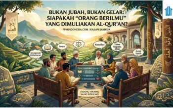 BUKAN JUBAH, BUKAN GELAR: SIAPAKAH “ORANG BERILMU” YANG DIMULIAKAN AL-QUR’AN?