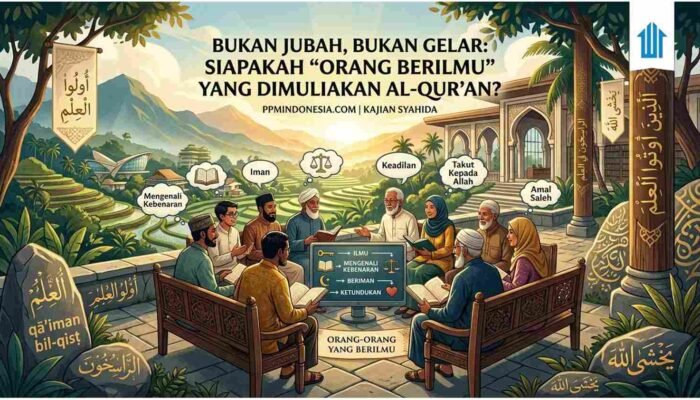 BUKAN JUBAH, BUKAN GELAR: SIAPAKAH “ORANG BERILMU” YANG DIMULIAKAN AL-QUR’AN?