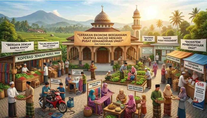 Gerakan Ekonomi Berjamaah: Saatnya Masjid Menjadi Pusat Kemandirian Umat**