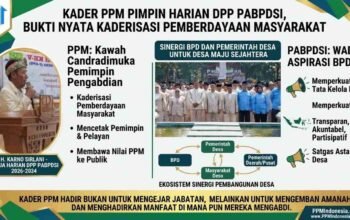 Kader PPM Pimpin Harian DPP PABPDSI, Bukti Nyata Kaderisasi Pemberdayaan Masyarakat