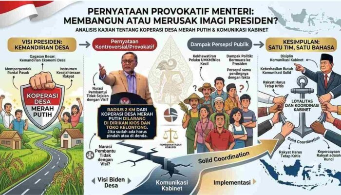 Pernyataan Provokatif Menteri dan Tarik Ulur Kekuasaan: Siapa yang Sedang Membangun atau Merusak Citra Presiden?