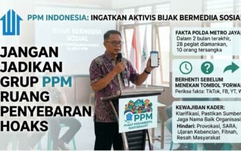 PPM Ingatkan Aktivis Bijak Bermedia Sosial: Jangan Jadikan Grup PPM Ruang Penyebaran Hoaks