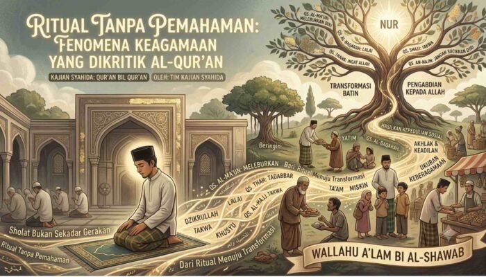 Ritual Tanpa Pemahaman: Fenomena Keagamaan yang Dikritik Al-Qur’an