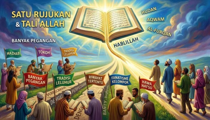 Allah Menurunkan Satu Kitab, Mengapa Kita Membuat Banyak Pegangan?
