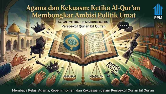Agama dan Kekuasaan: Ketika Al-Qur’an Membongkar Ambisi Politik Umat