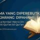 Agama yang Diperebutkan, Tapi Jarang Dipahami