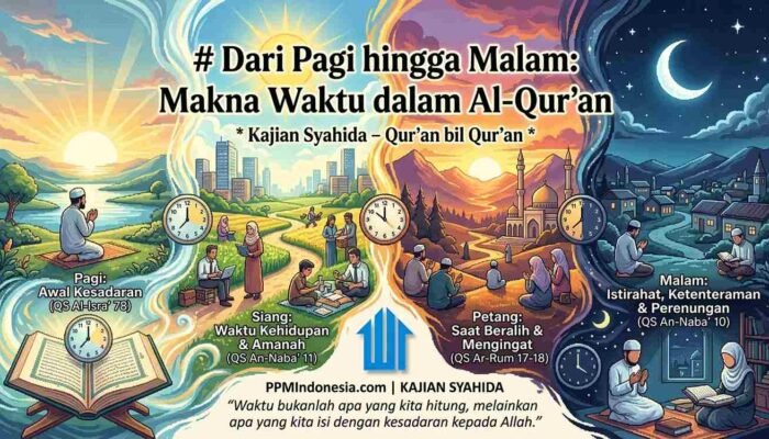 Dari Pagi hingga Malam: Makna Waktu dalam Al-Qur’an