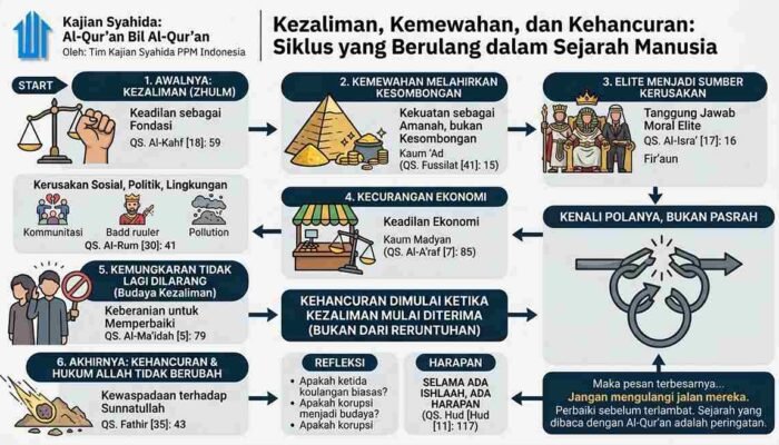 Kezaliman, Kemewahan, dan Kehancuran
