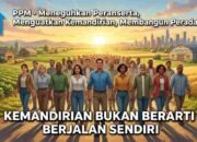 Kemandirian Bukan Berarti Berjalan Sendiri