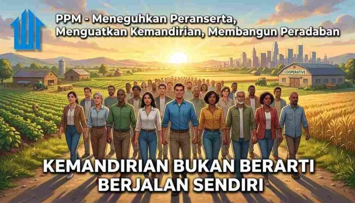 Kemandirian Bukan Berarti Berjalan Sendiri