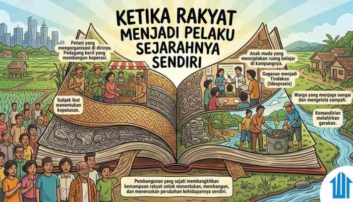 KETIKA RAKYAT MENJADI PELAKU SEJARAHNYA SENDIRI
