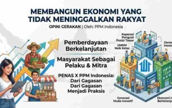 MEMBANGUN EKONOMI YANG TIDAK MENINGGALKAN RAKYAT