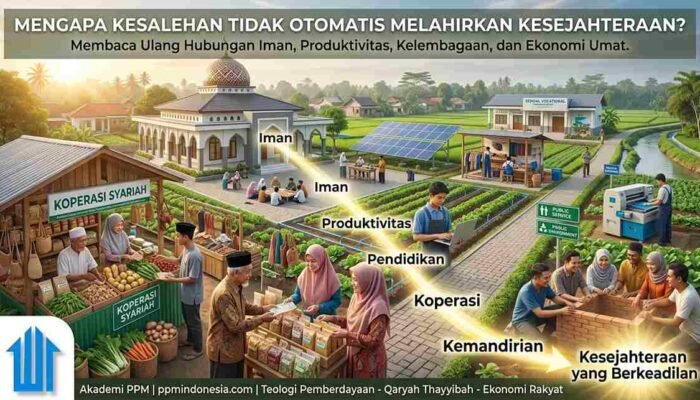 MENGAPA KESALEHAN TIDAK OTOMATIS MELAHIRKAN KESEJAHTERAAN?