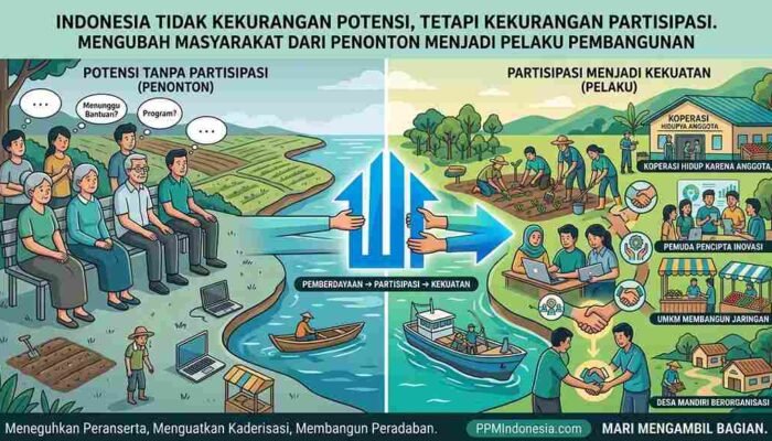 Indonesia Tidak Kekurangan Potensi, tetapi Kekurangan Partisipasi