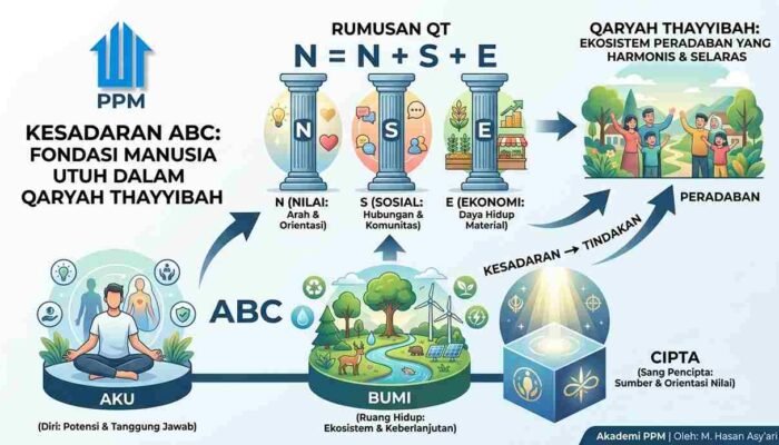 Kesadaran ABC: Fondasi Manusia Utuh dalam Qaryah Thayyibah
