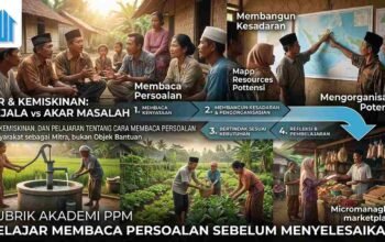 AIR, KEMISKINAN, DAN PELAJARAN TENTANG CARA MEMBACA PERSOALAN