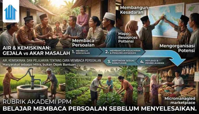 AIR, KEMISKINAN, DAN PELAJARAN TENTANG CARA MEMBACA PERSOALAN