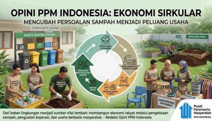 Ekonomi Sirkular: Mengubah Persoalan Sampah Menjadi Peluang Usaha