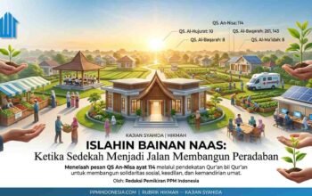 Ishlahin Bainan Naas: Ketika Sedekah Menjadi Jalan Membangun Peradaban