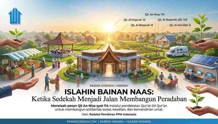 Ishlahin Bainan Naas: Ketika Sedekah Menjadi Jalan Membangun Peradaban