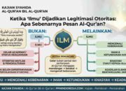 Ketika “Ilmu” Dijadikan Legitimasi Otoritas: Apa Sebenarnya Pesan Al-Qur’an?