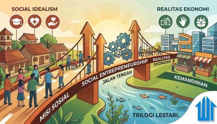 Social Entrepreneurship: Jalan Tengah antara Idealisme Sosial dan Realitas Ekonomi