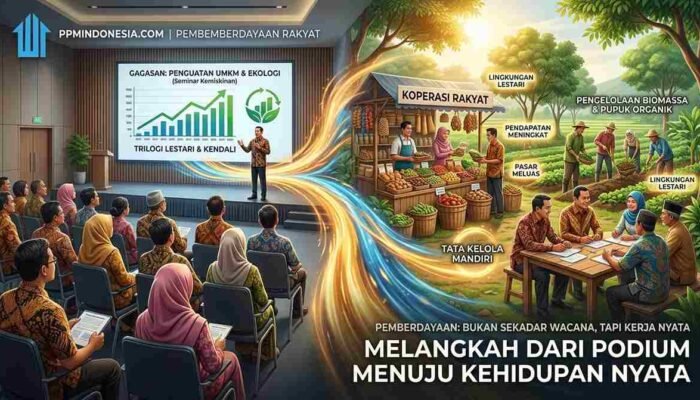 Mengapa Pemberdayaan Masyarakat Tidak Boleh Berhenti di Ruang Seminar