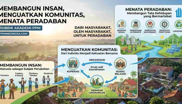 MEMBANGUN INSAN, MENGUATKAN KOMUNITAS, MENATA PERADABAN