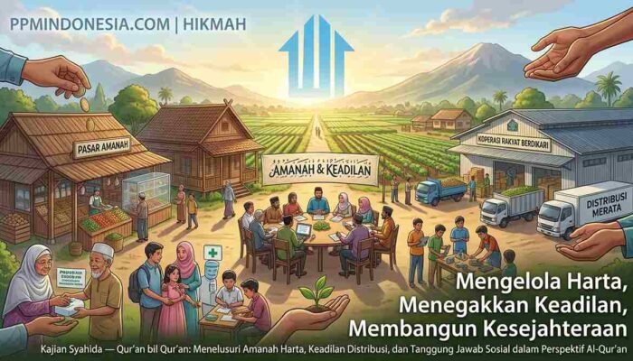 Mengelola Harta, Menegakkan Keadilan, Membangun Kesejahteraan