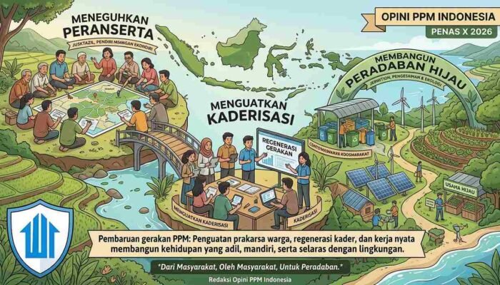 Meneguhkan Peranserta, Menguatkan Kaderisasi, Membangun Peradaban Hijau