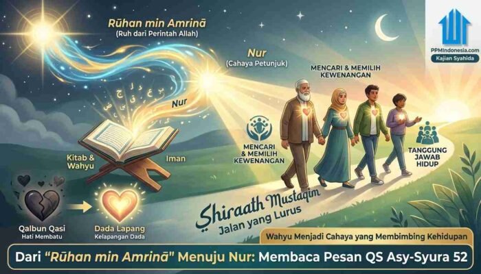 Dari “Rūhan min Amrinā” Menuju Nur: Membaca Pesan QS Asy-Syura 52